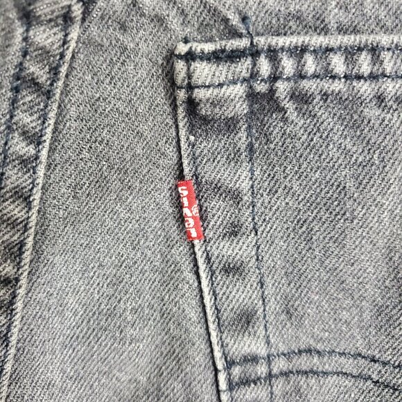 RARE 1987 Levi Strauss 17505 -1158 Faded Black Hi-Waist Mom Jeans SZ15 (31.5/29) - Picture 9 of 16